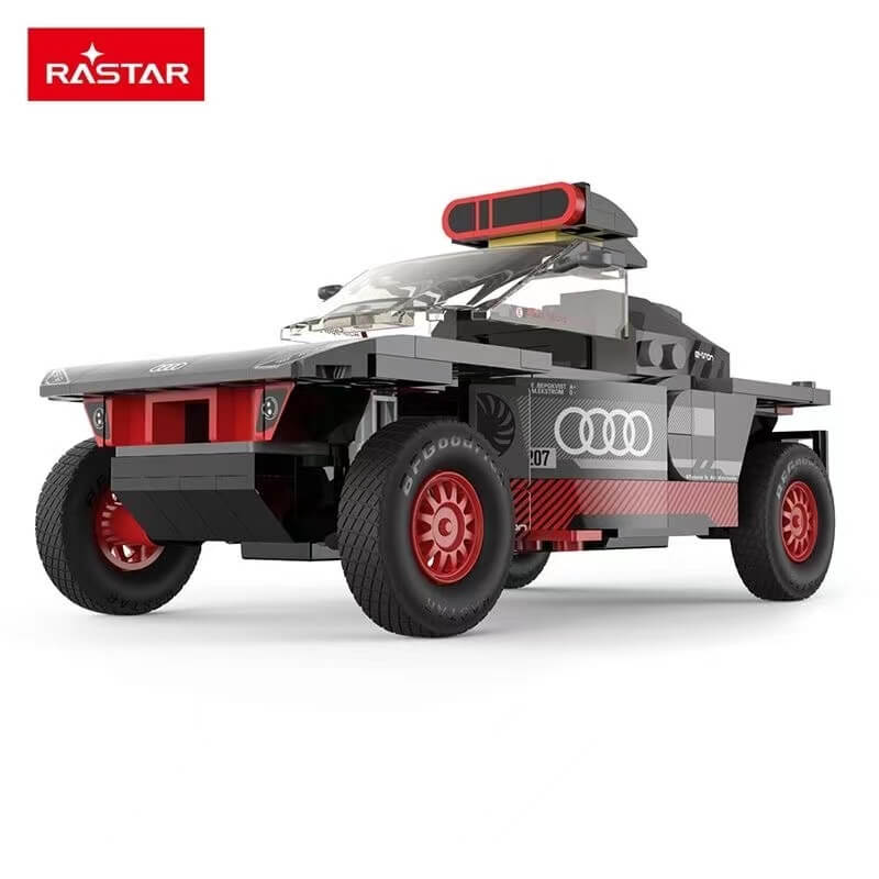 10120 Rastar 1:30 Audi RS Q e-tron Bricks Assembly Kids Toy Car - Grey