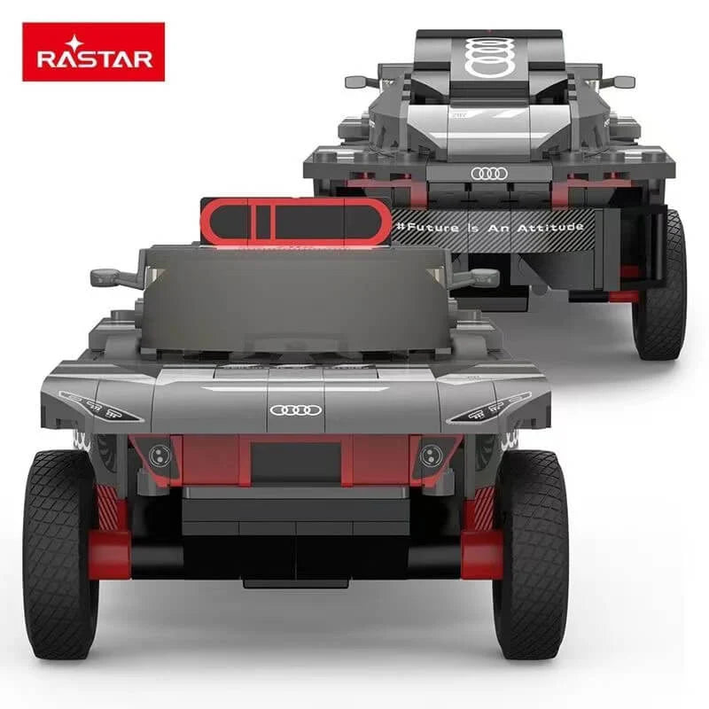 10120 Rastar 1:30 Audi RS Q e-tron Bricks Assembly Kids Toy Car - Grey
