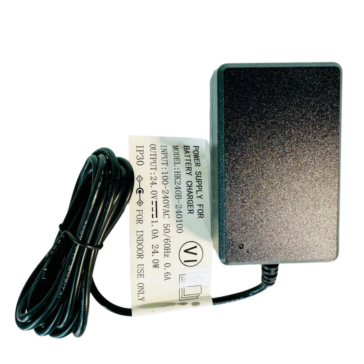 24V-1.0A Universal Battery Charger for 24V Electric Ride on Cars Quad Bike - UKCA CE Aprroved