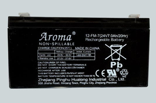 24v-7ah Rechargeable Battery for Ride on Kids Electric Cars Jeeps Quad Bikes 12-FM-7(24V7.0ah/20Hr)