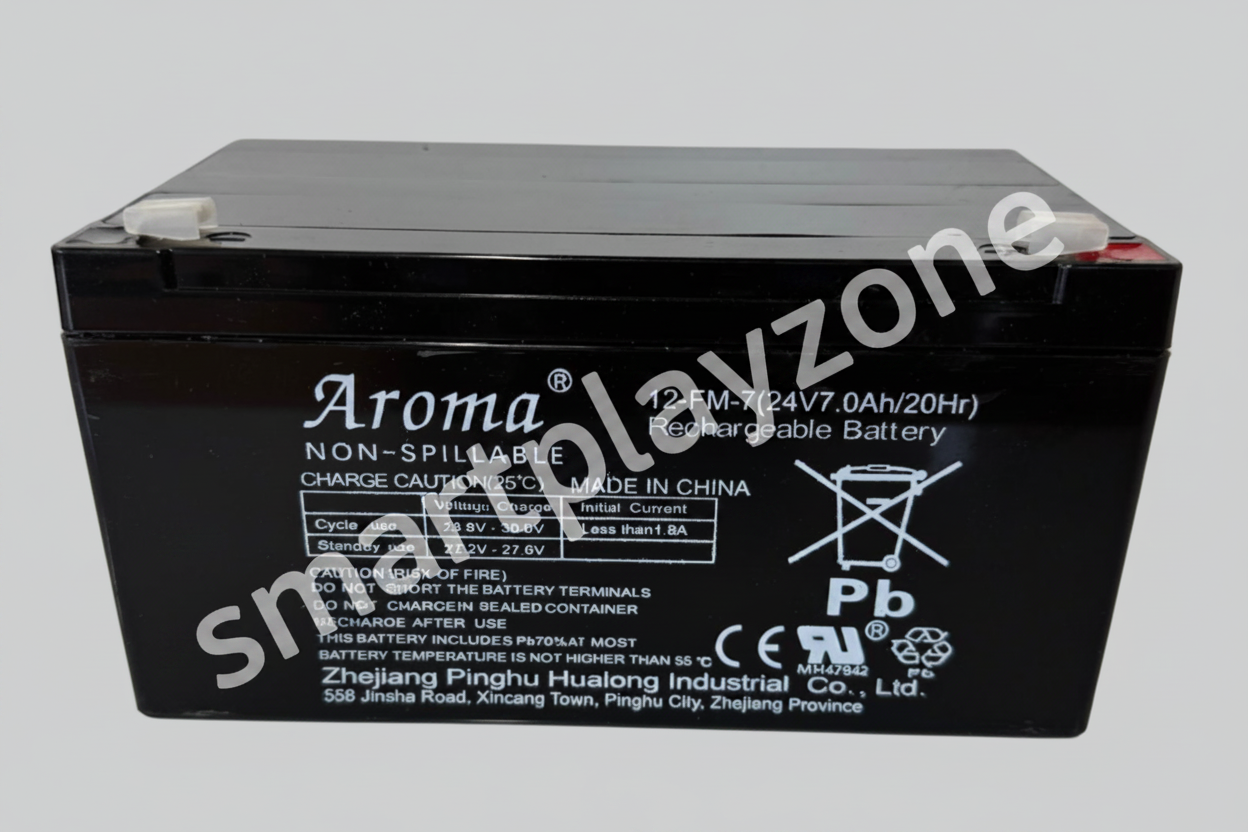 24v-7ah Rechargeable Battery for Ride on Kids Electric Cars Jeeps Quad Bikes 12-FM-7(24V7.0ah/20Hr)