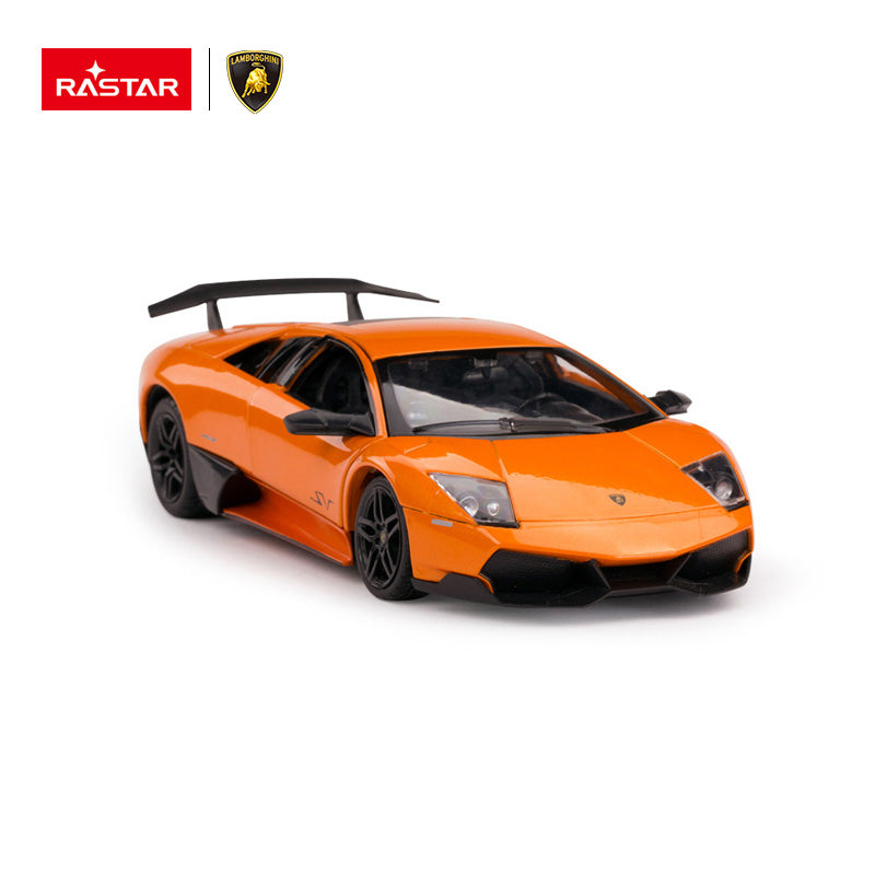 39300 Rastar Murcielago LP670-4 Die cast 1:24 Scale Toy Car with Open Doors - Orange