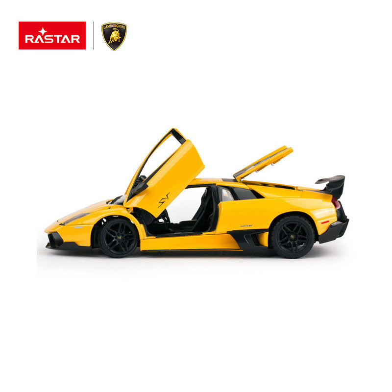 39300 Rastar Murcielago LP670-4 Die cast 1:24 Scale Toy Car with Open Doors - Yellow