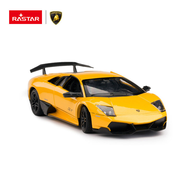 39300 Rastar Murcielago LP670-4 Die cast 1:24 Scale Toy Car with Open Doors - Yellow