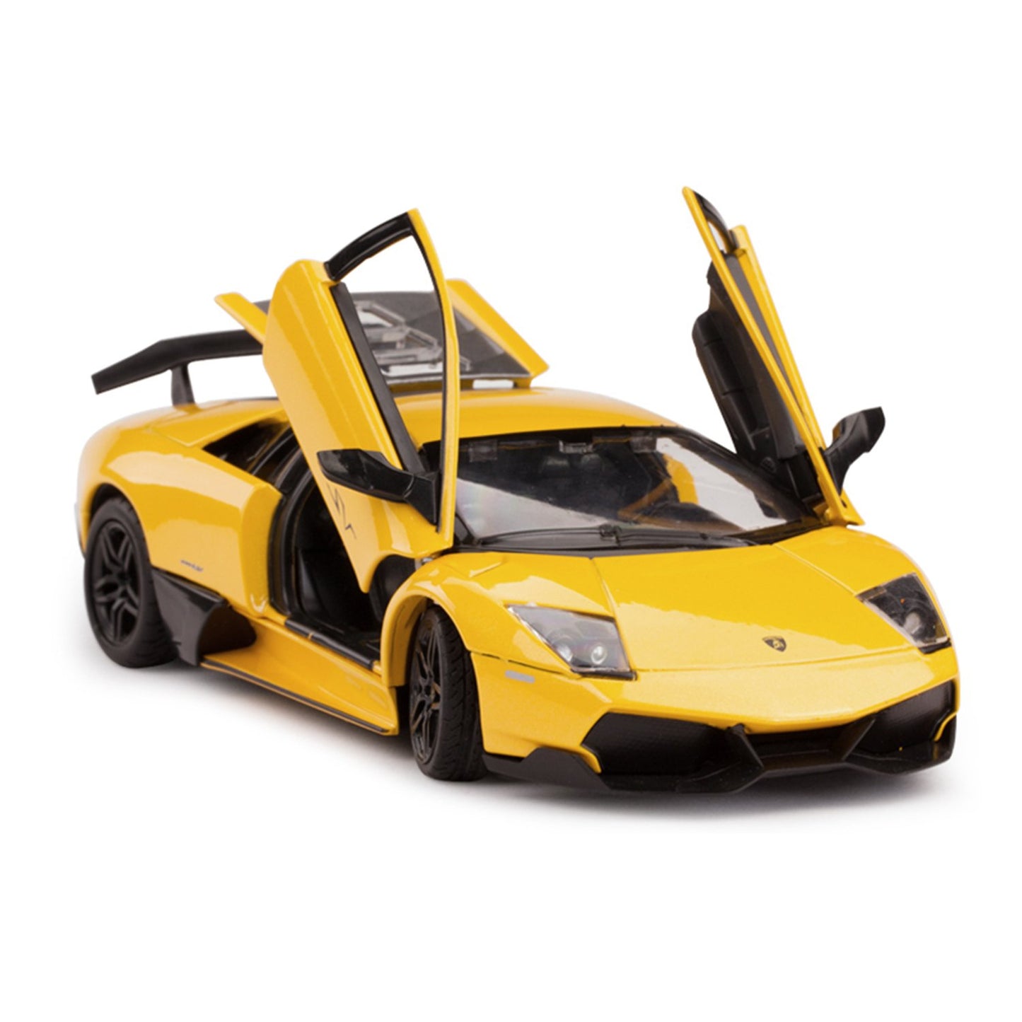 39300 Rastar Murcielago LP670-4 Die cast 1:24 Scale Toy Car with Open Doors - Yellow