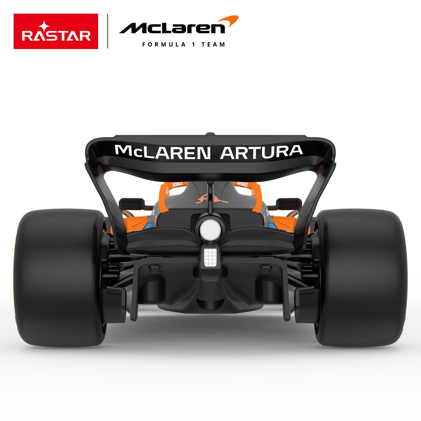 56800 Rastar McLaren F1 MCL36 Die cast 1:24 Scale Toy Car with Open Doors - Orange