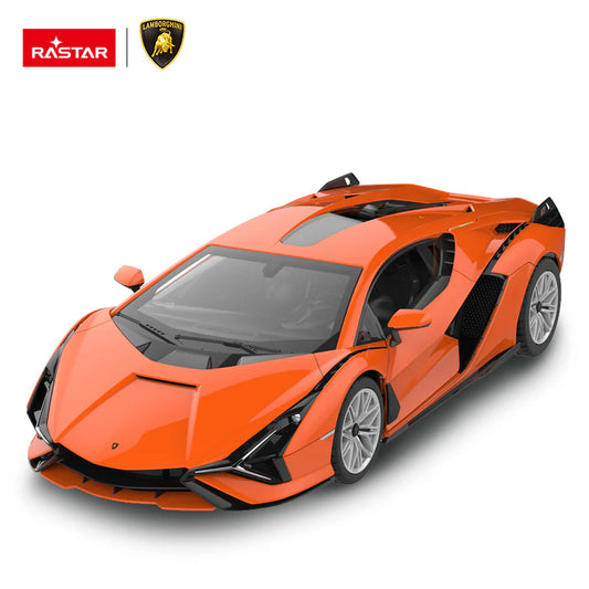 58900 Rastar Lamborghini Sian Die cast 1:43 Scale Toy Car - Orange