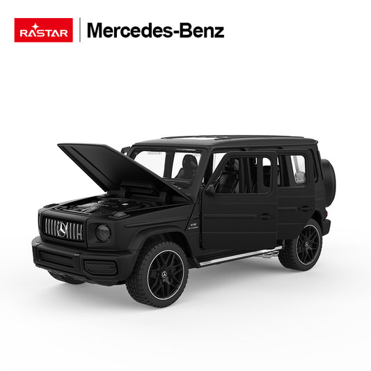 64100 Rastar Mercedes-Benz AMG G63 Die cast 1:32 Scale Toy Car with Open Doors - Black