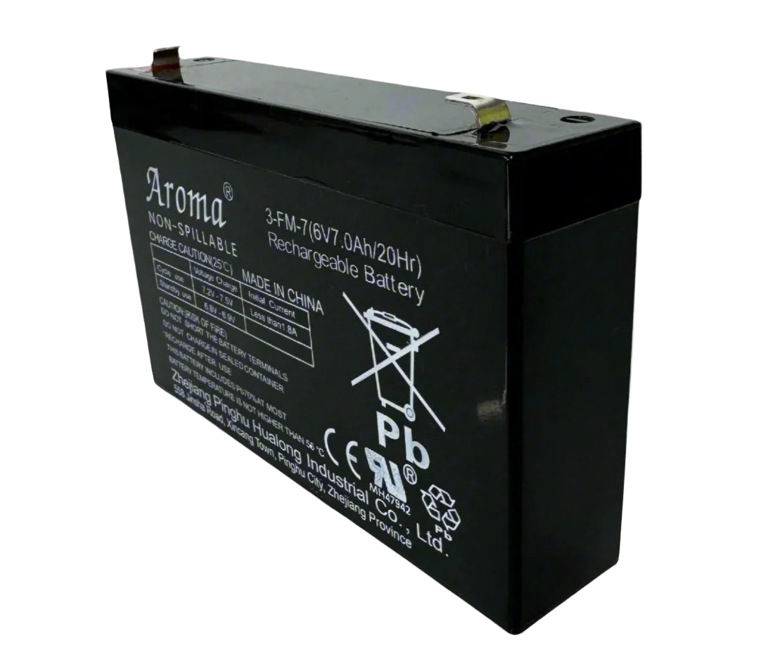6V Rechargeable Battery for Ride on Kids Electric Cars Jeeps Quad Bikes 6v-7ah