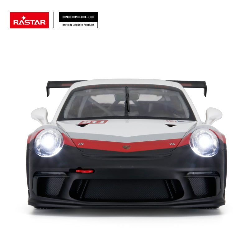 75900 Rastar RC 1:14 Porsche 911 GT3 CUP Kids Remote Control Toy Car - White