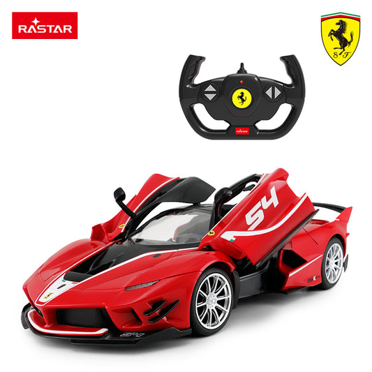 79200 Rastar RC 1:14 Ferrari FXX K Evo Kids Remote Control Toy Car - Red