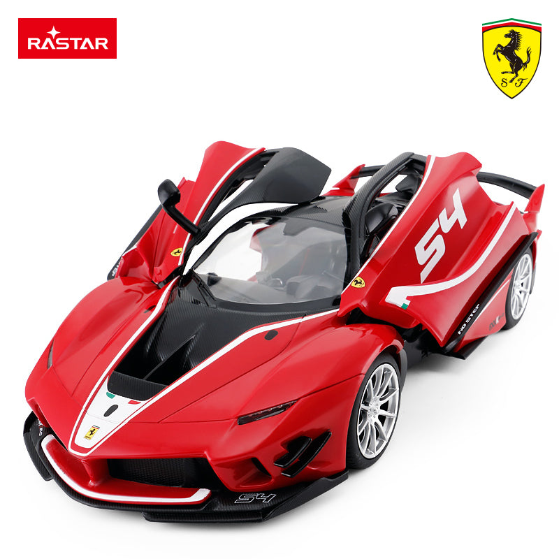 79200 Rastar RC 1:14 Ferrari FXX K Evo Kids Remote Control Toy Car - Red
