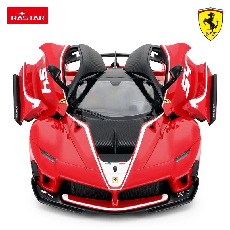 79200 Rastar RC 1:14 Ferrari FXX K Evo Kids Remote Control Toy Car - Red