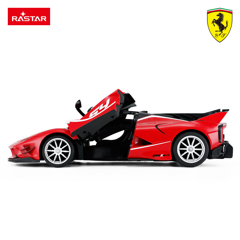 79200 Rastar RC 1:14 Ferrari FXX K Evo Kids Remote Control Toy Car - Red