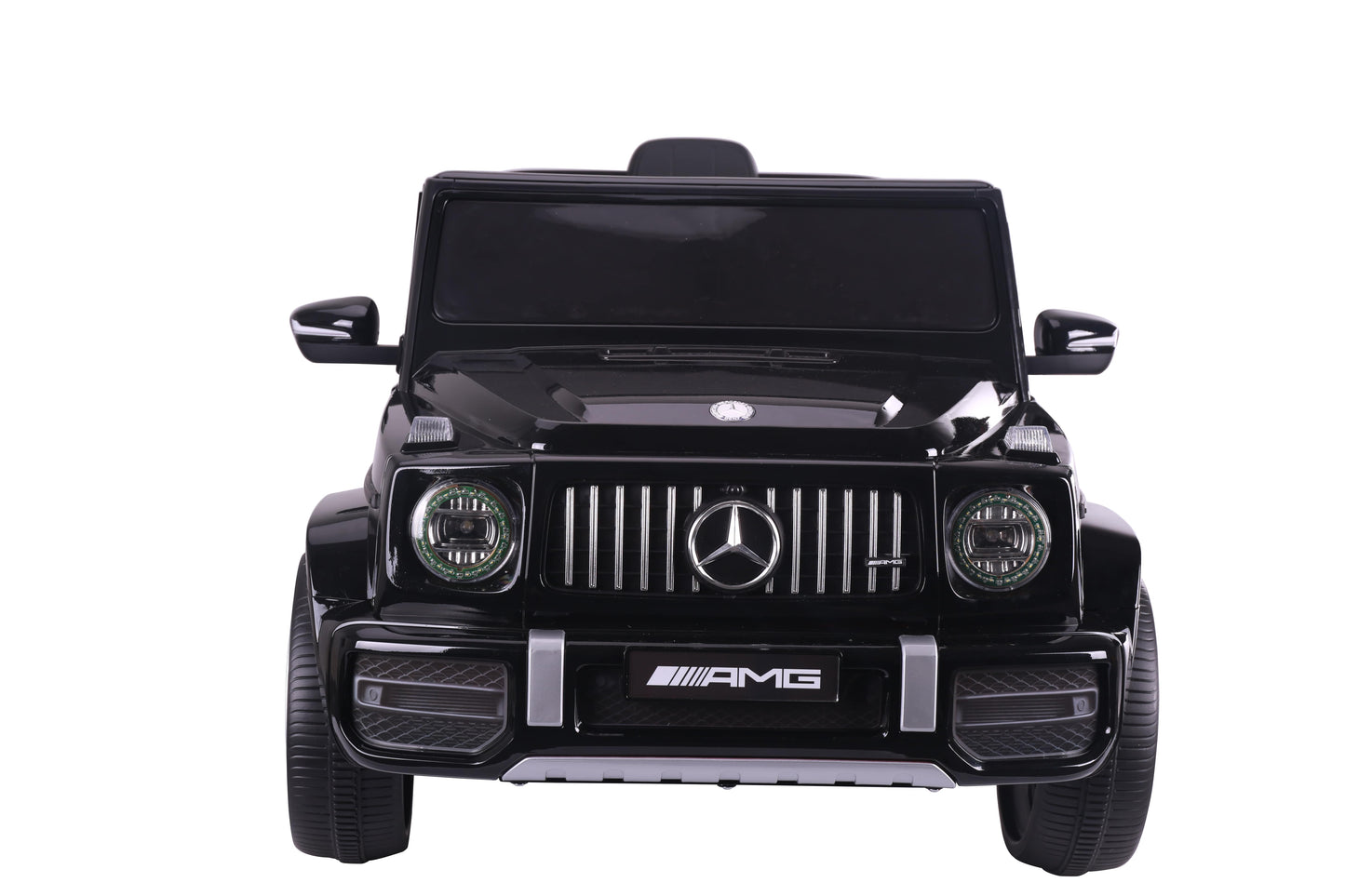 Licensed Mercedes G63 12v Ride on Car SUV with Remote - Black - With High Doors