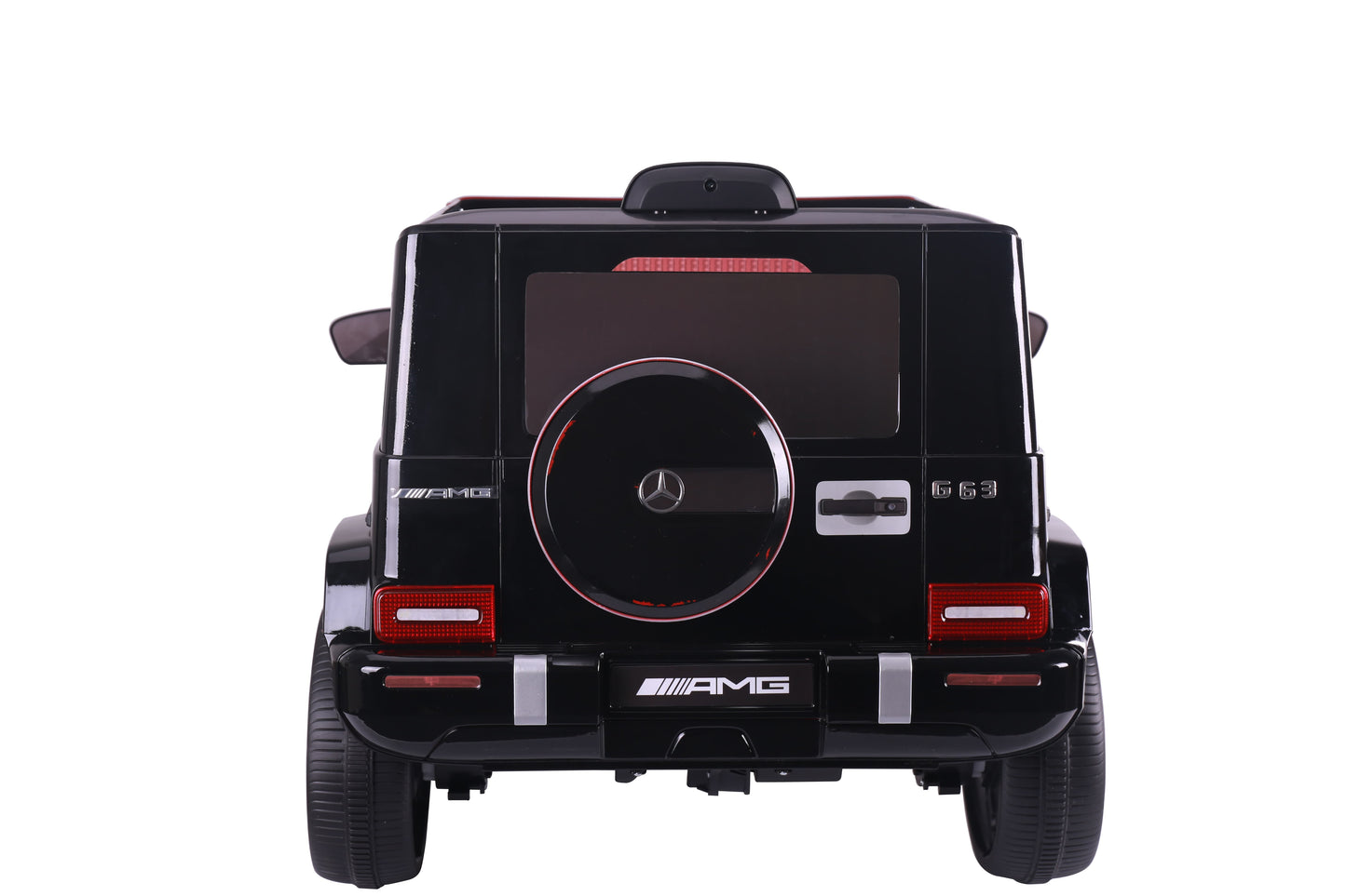 Licensed Mercedes G63 12v Ride on Car SUV with Remote - Black - With High Doors