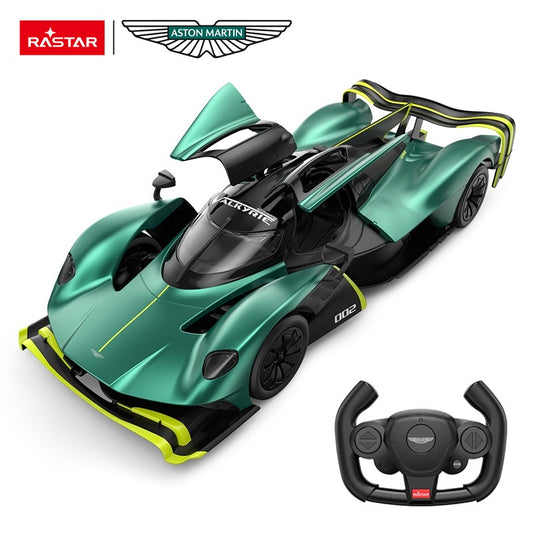 92100 Rastar RC 1:14 Aston Martin Valkyrie AMR Pro Kids Remote Toy Car - Dark Green
