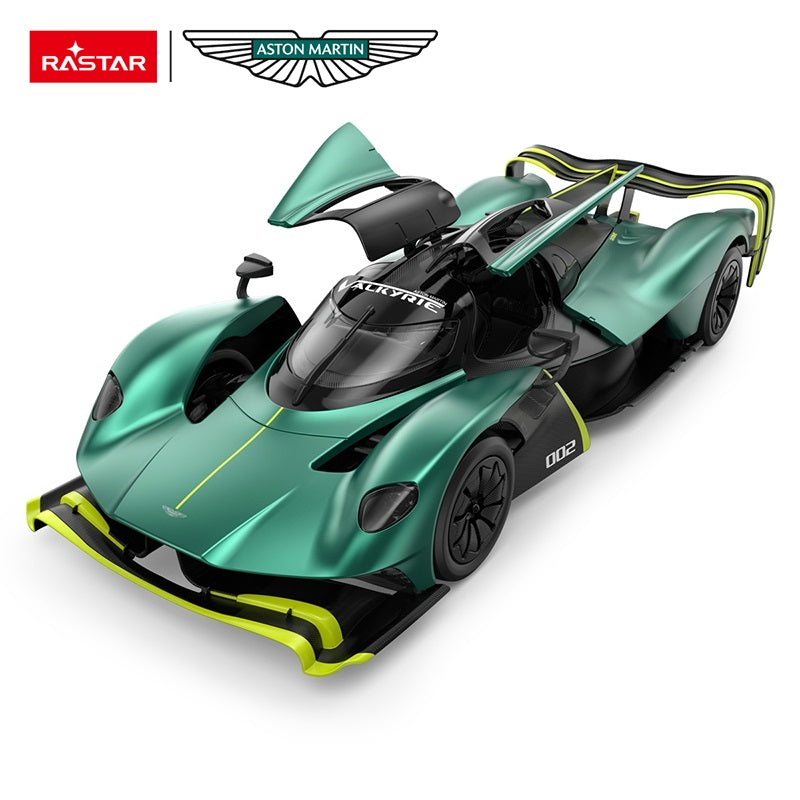 92100 Rastar RC 1:14 Aston Martin Valkyrie AMR Pro Kids Remote Toy Car - Dark Green