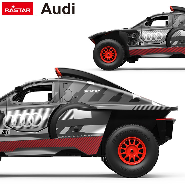 92200 Rastar RC 1:14 Audi RS Q e-tron Kids Remote Control Toy Car - Grey