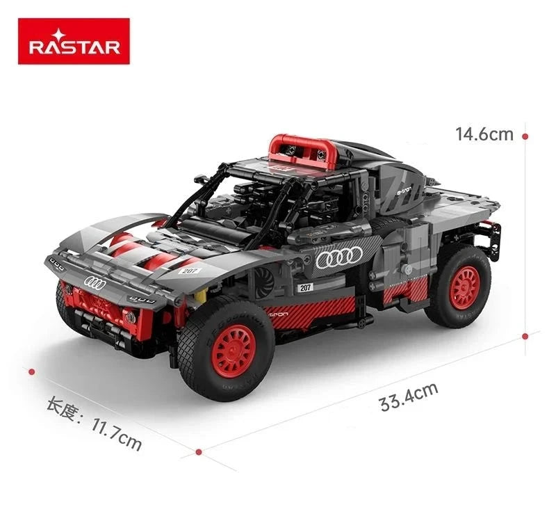 92700 Rastar RC 1:14 Audi RS Q e-tron Bricks Kids Remote Control Toy Car - Grey