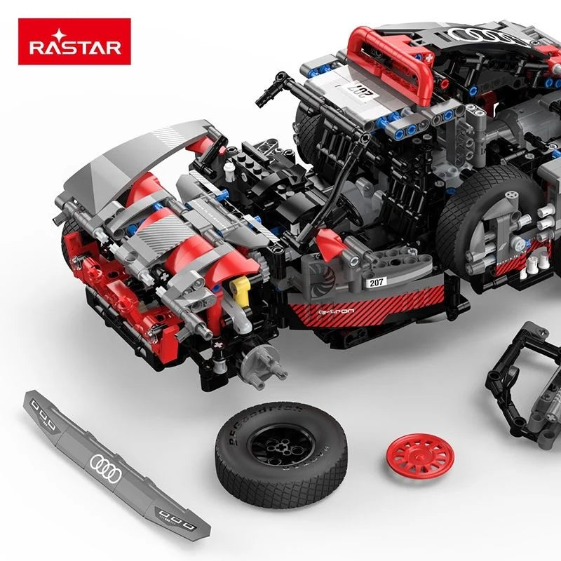 92700 Rastar RC 1:14 Audi RS Q e-tron Bricks Kids Remote Control Toy Car - Grey