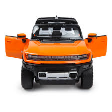 93000 Rastar RC 1:16 Hummer EV Kids Remote Control Toy Car 4W Rotation - Orange