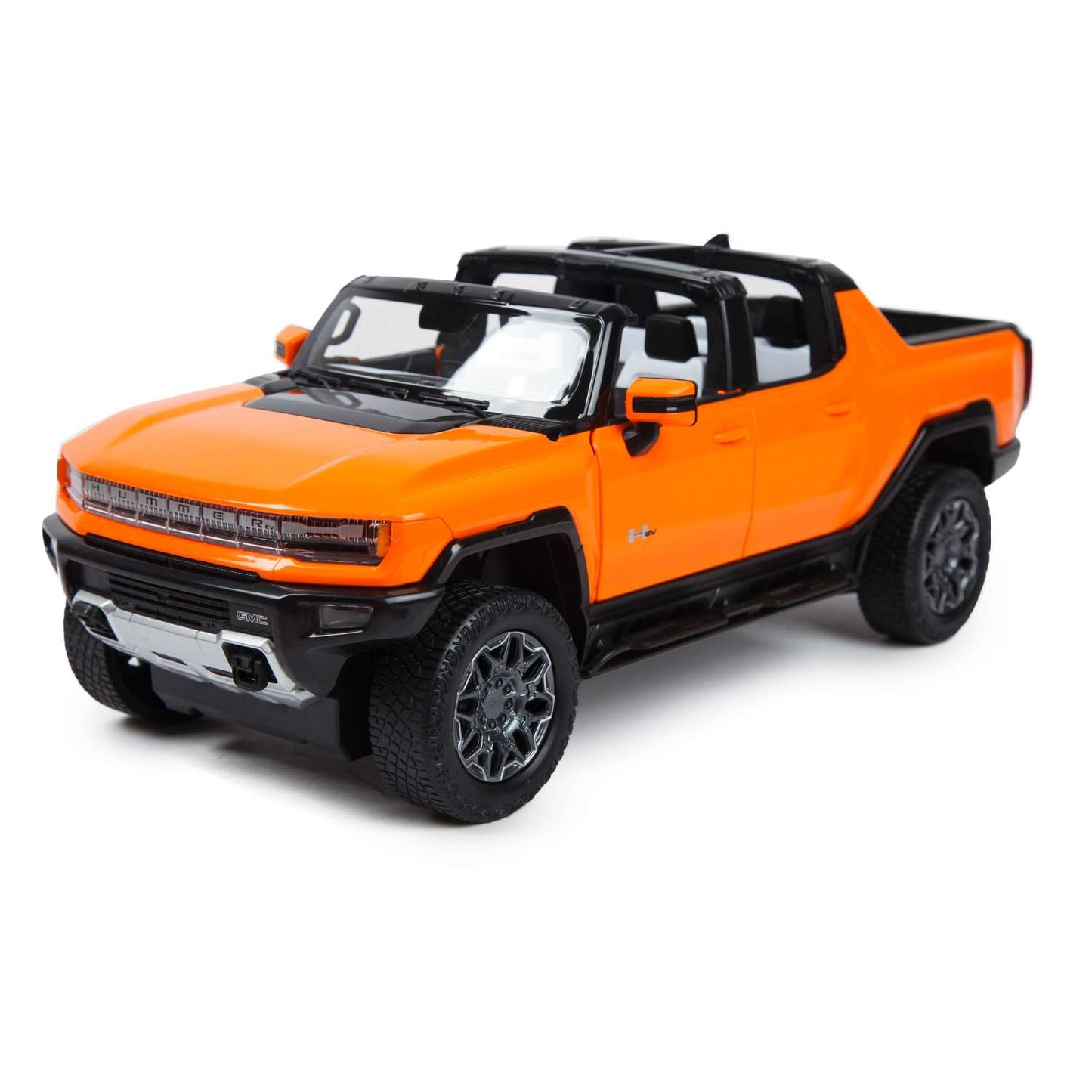 93000 Rastar RC 1:16 Hummer EV Kids Remote Control Toy Car 4W Rotation - Orange