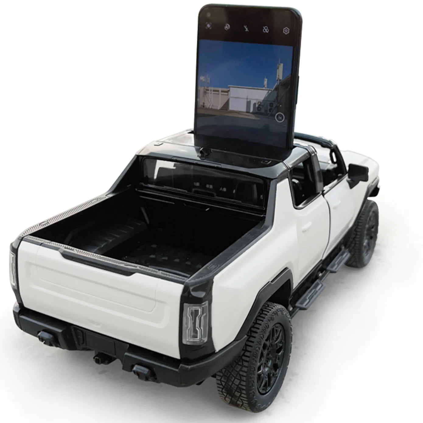 93000 Rastar RC 1:16 Hummer EV Kids Remote Control Toy Car - White