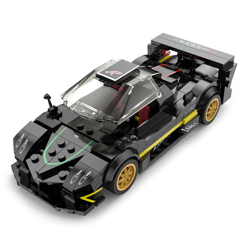 93900 Rastar 1:28 Pagani Zonda R Bricks/Assemble Kids Toy Car - Black