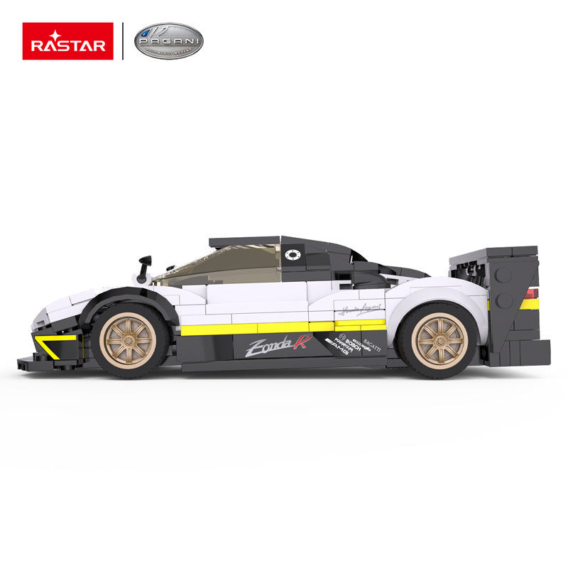 93900 Rastar 1:28 Pagani Zonda R Bricks/Assemble Kids Toy Car - White