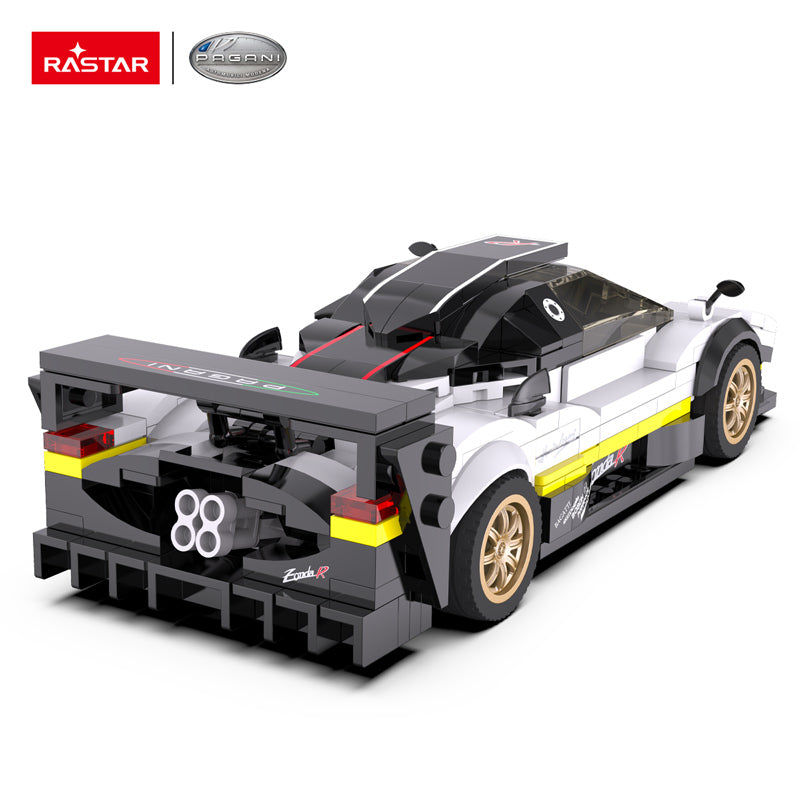 93900 Rastar 1:28 Pagani Zonda R Bricks/Assemble Kids Toy Car - White