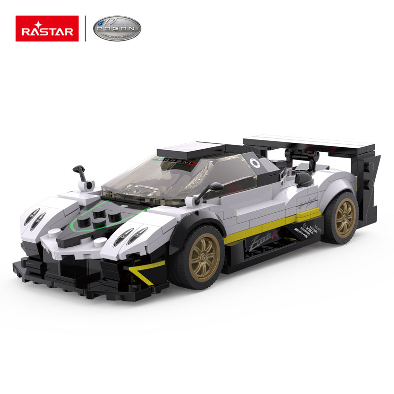 93900 Rastar 1:28 Pagani Zonda R Bricks/Assemble Kids Toy Car - White