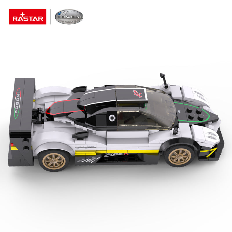 93900 Rastar 1:28 Pagani Zonda R Bricks/Assemble Kids Toy Car - White