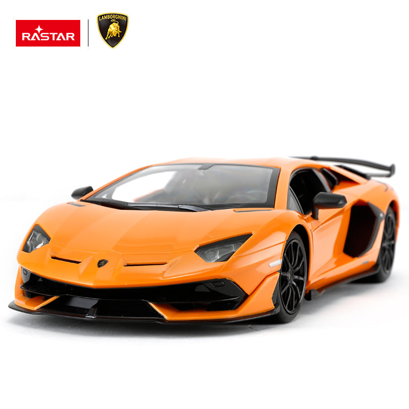 96000 Rastar RC 1:14 Aventador SVJ Kids Remote Control Toy Car - Orange