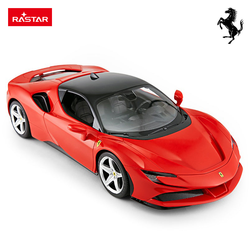 97300 Rastar RC 1:14 Ferrari SF90 Stradale Kids Remote Control Toy Car - Red
