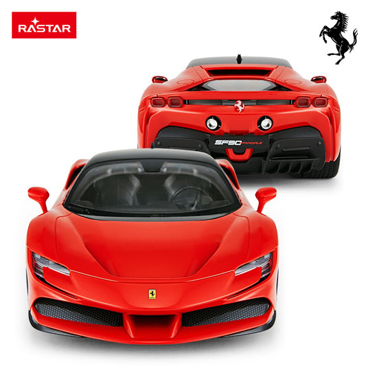 97300 Rastar RC 1:14 Ferrari SF90 Stradale Kids Remote Control Toy Car - Red