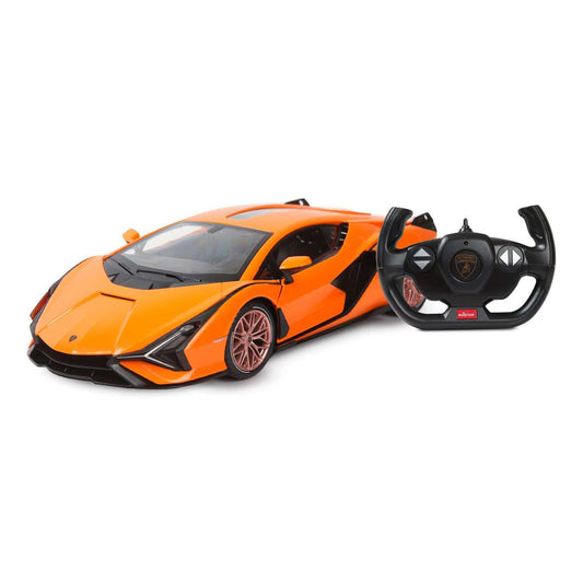 97700 Rastar RC 1:14 Lamborghini Sian Kids Remote Control Toy Car - Orange
