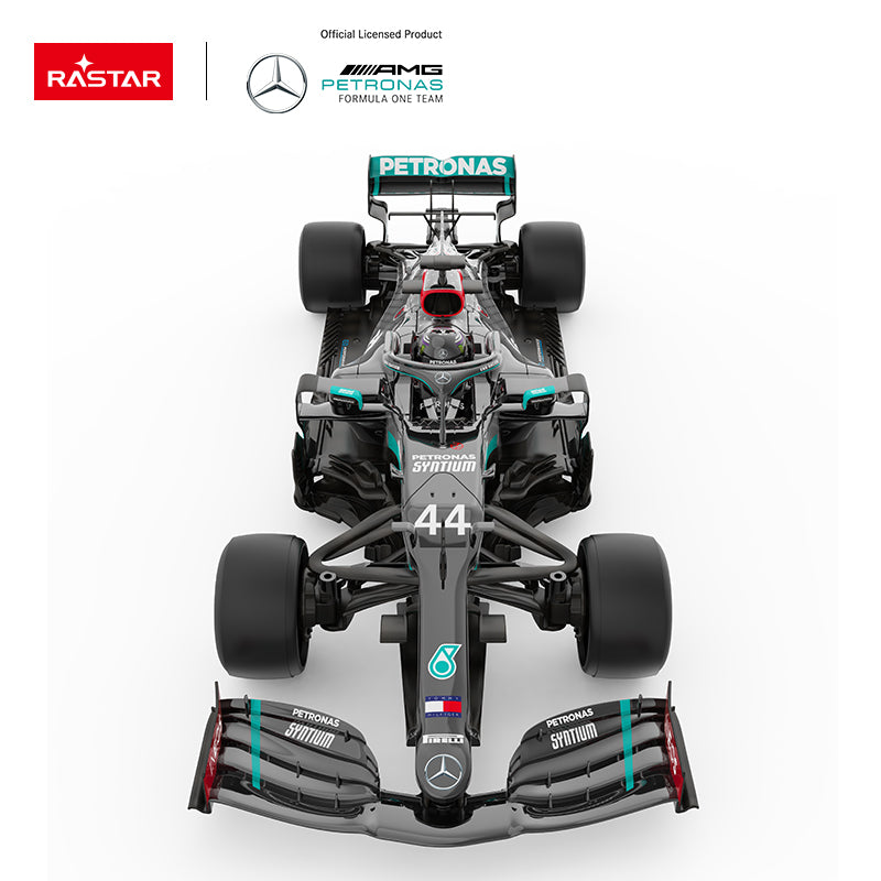 98400 Rastar RC 1:12 Mercedes-AMG F1 W11 EQ Kids Remote Control Toy Car - Black