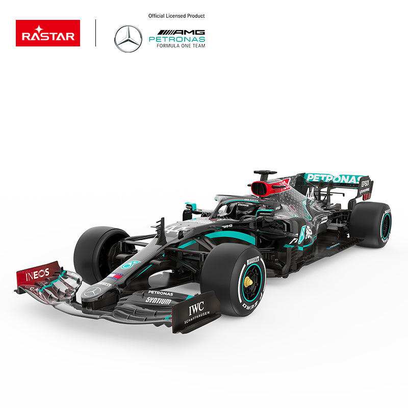 98400 Rastar RC 1:12 Mercedes-AMG F1 W11 EQ Kids Remote Control Toy Car - Black