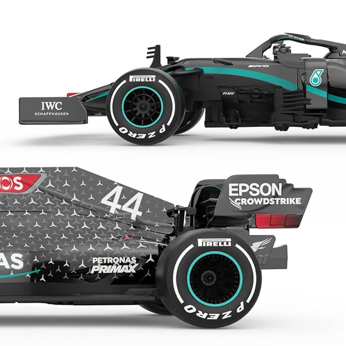 98500 Rastar RC 1:18 Mercedes-AMG F1 W11 EQ Kids Remote Control Toy Car - Black