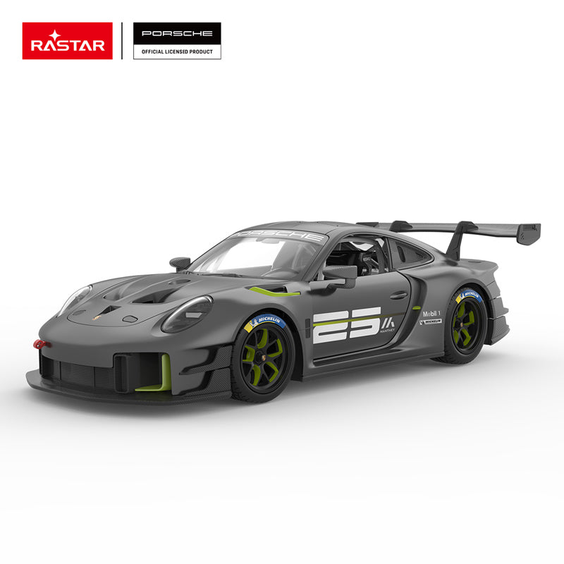 99500 Rastar RC 1:14 Porsche 911 GT2 RS Clubsport 25 Kids Remote Control Car - Grey