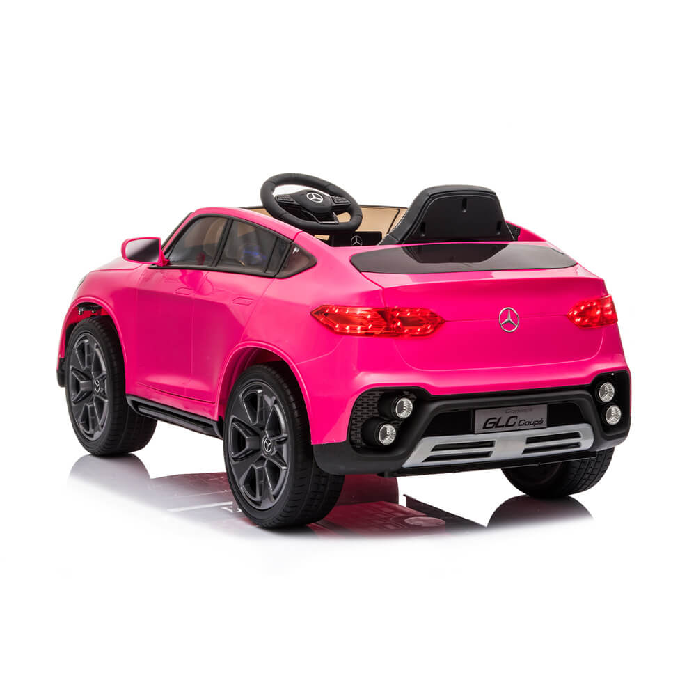 Licensed Mercedes Benz GLC 12V Ride on Kids Car with Remote - Pink