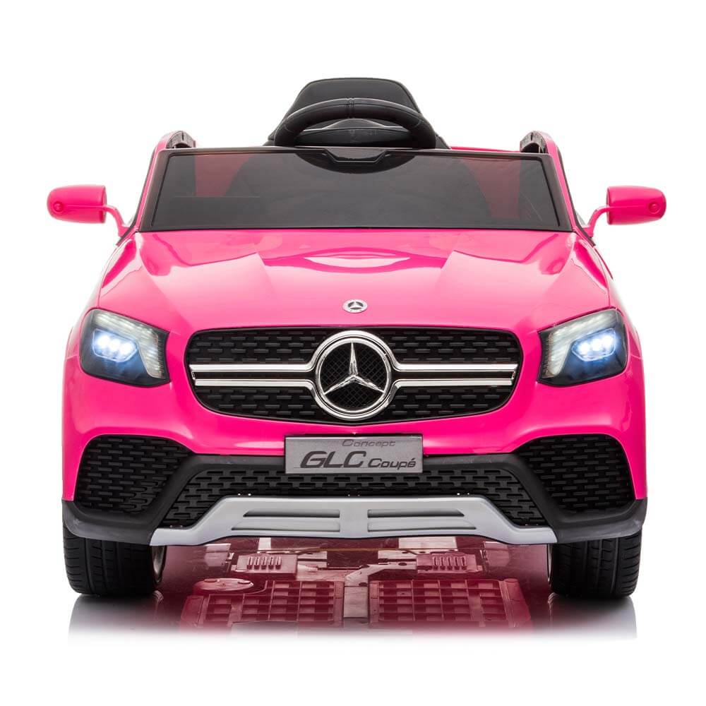 Licensed Mercedes Benz GLC 12V Ride on Kids Car with Remote - Pink