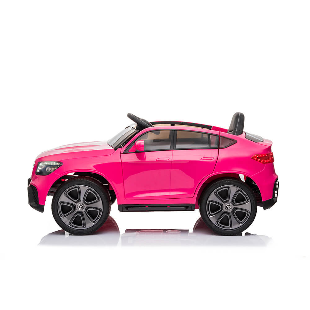 Licensed Mercedes Benz GLC 12V Ride on Kids Car with Remote - Pink