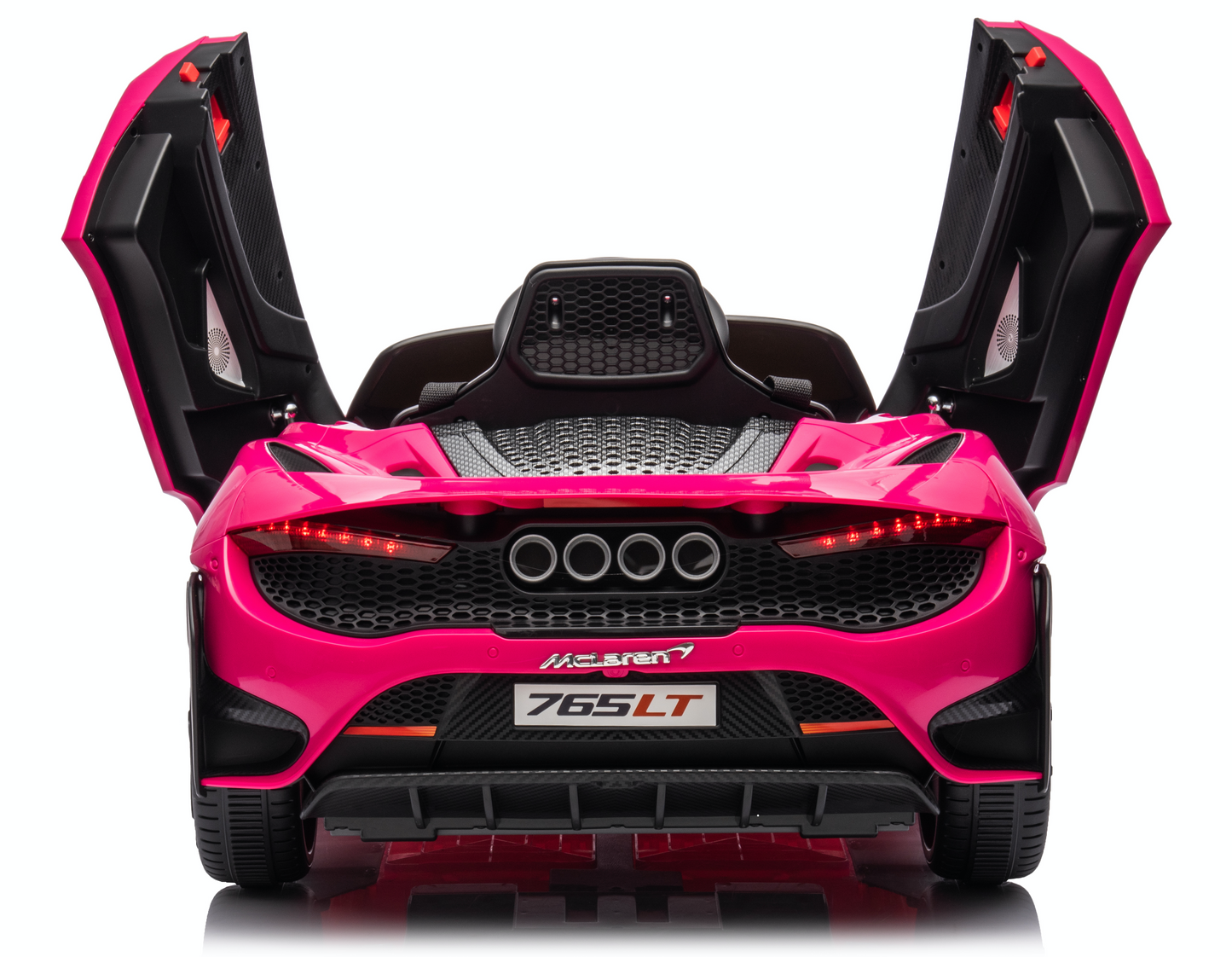 Mclaren 765LT Electric 12V Kids Ride on Toy Car With Remote - Pink