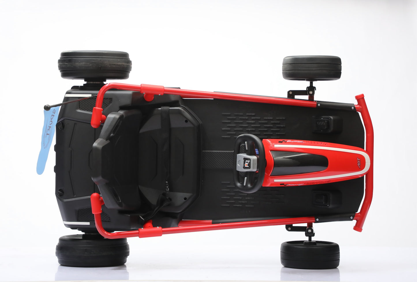 Predatour 24v Go Kart Drift Electric 24v-14ah Battery Kids Ride on Go Kart with Remote - Red