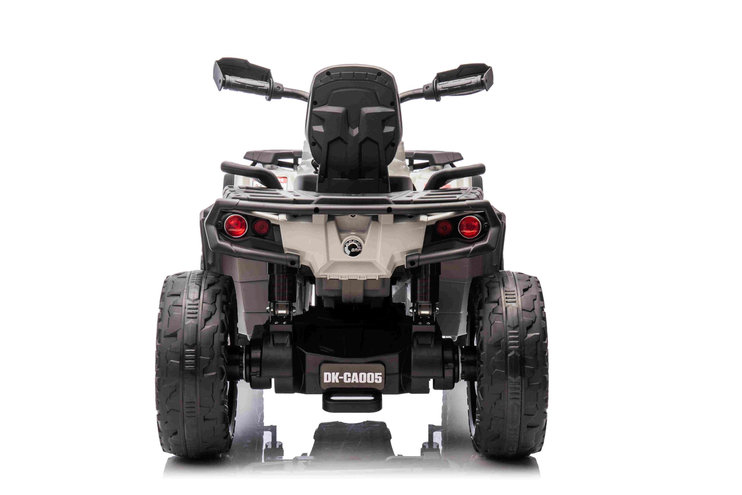 Licensed Cam-Am 24V Kids Ride on Outlander Two Seats Quad Bike - Grey