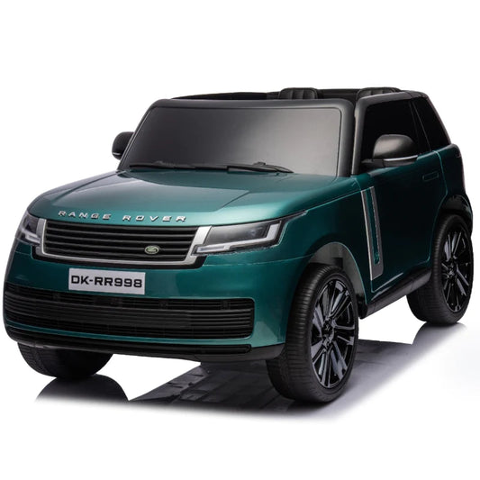 Range Rover HSE Two Seater 24V Kids Ride on Car with Parent Remote - Metallic Green