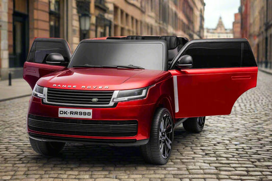 Pre-Order Range Rover HSE 24V Kids Ride on Car with Remote & MP4 Screen - Metallic Red