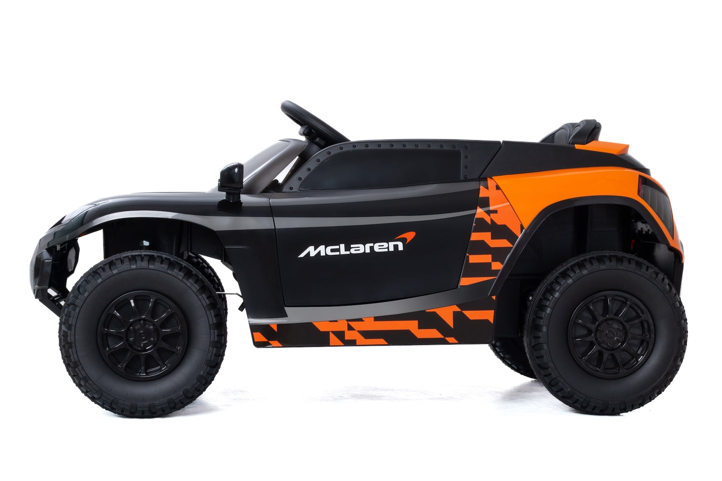 McLaren Rally Extreme 24v Ride on Car with Leather Seat EVA Wheels and Remote - Orange